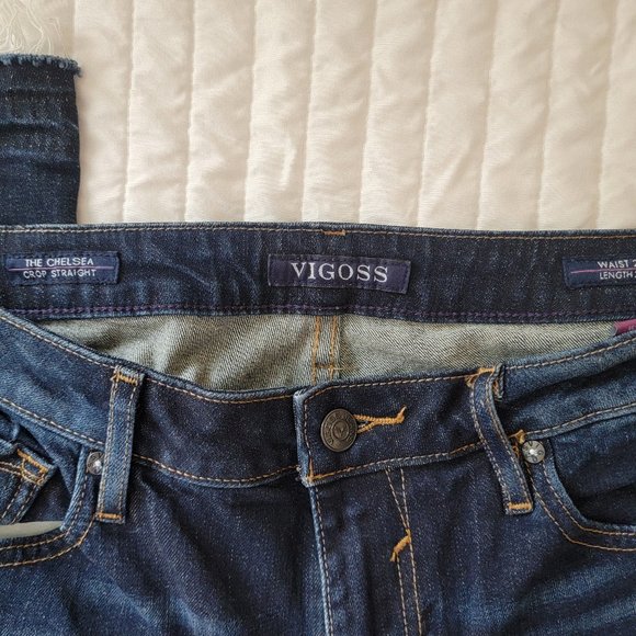 Vigoss "The Chelsea" Crop Straight Jeans - Excellent condition! - Picture 3 of 3